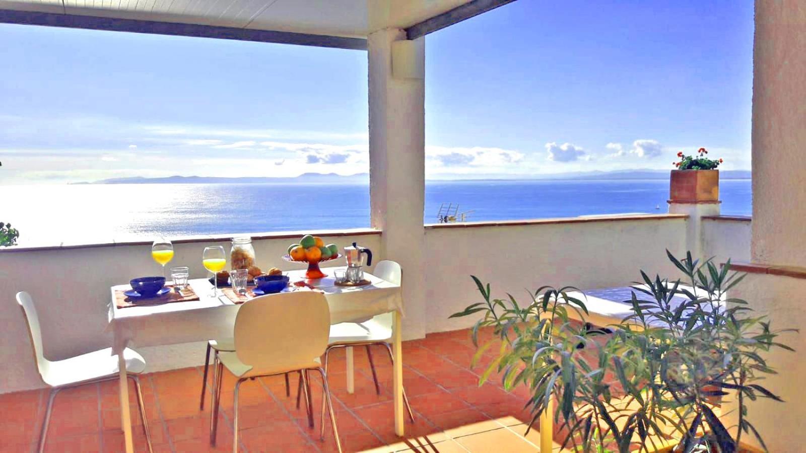 Fantastico Studio, Vista Mare, 5Mn Dalla Spiaggia - Casa Artevida Roses Buitenkant foto